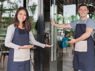 Cafe welcome